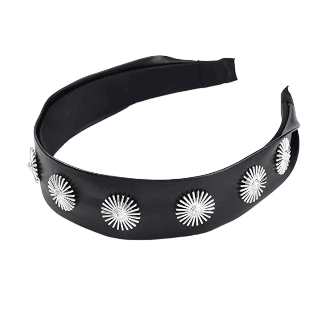 Silver Sunbust Headband